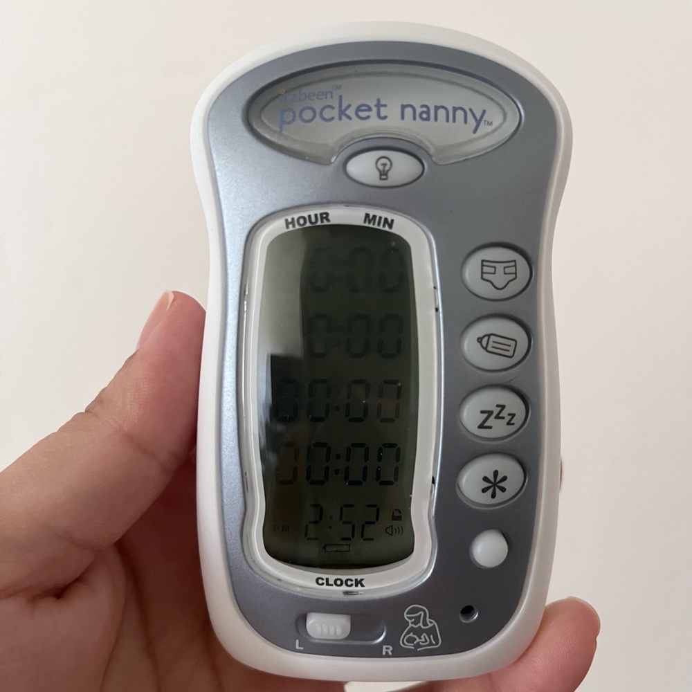 Pocket nanny newborn tracking device
